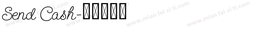 Send Cash字体转换